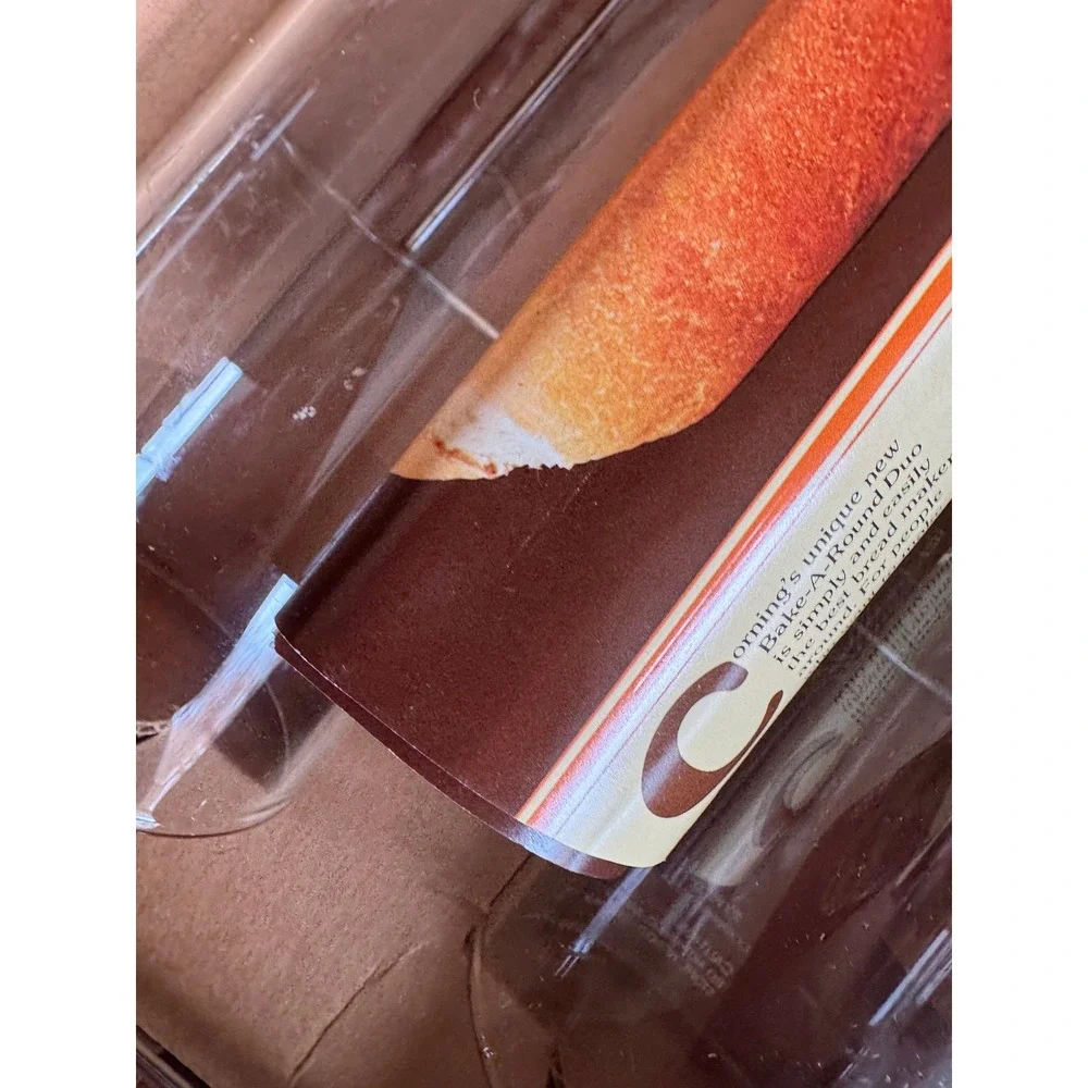 Corning Culinaria‎ Bake Around Duo Bread Baker Glass Tubes Set In Box